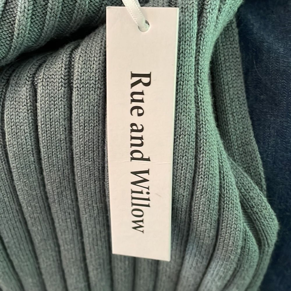 NWT Rue and Willow Ribbed Spring Sweater - Picture 3 of 3